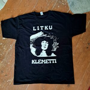 Litku (Heinähattu) T-paita, Musta